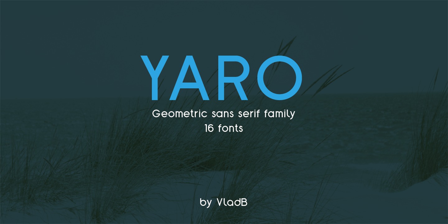 Schriftart Yaro